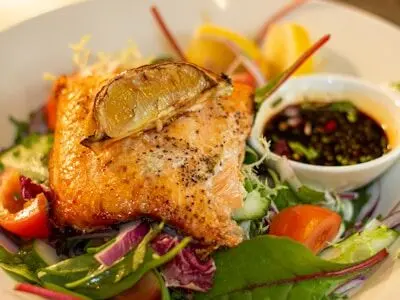 Recipe image for Garlic Salmon